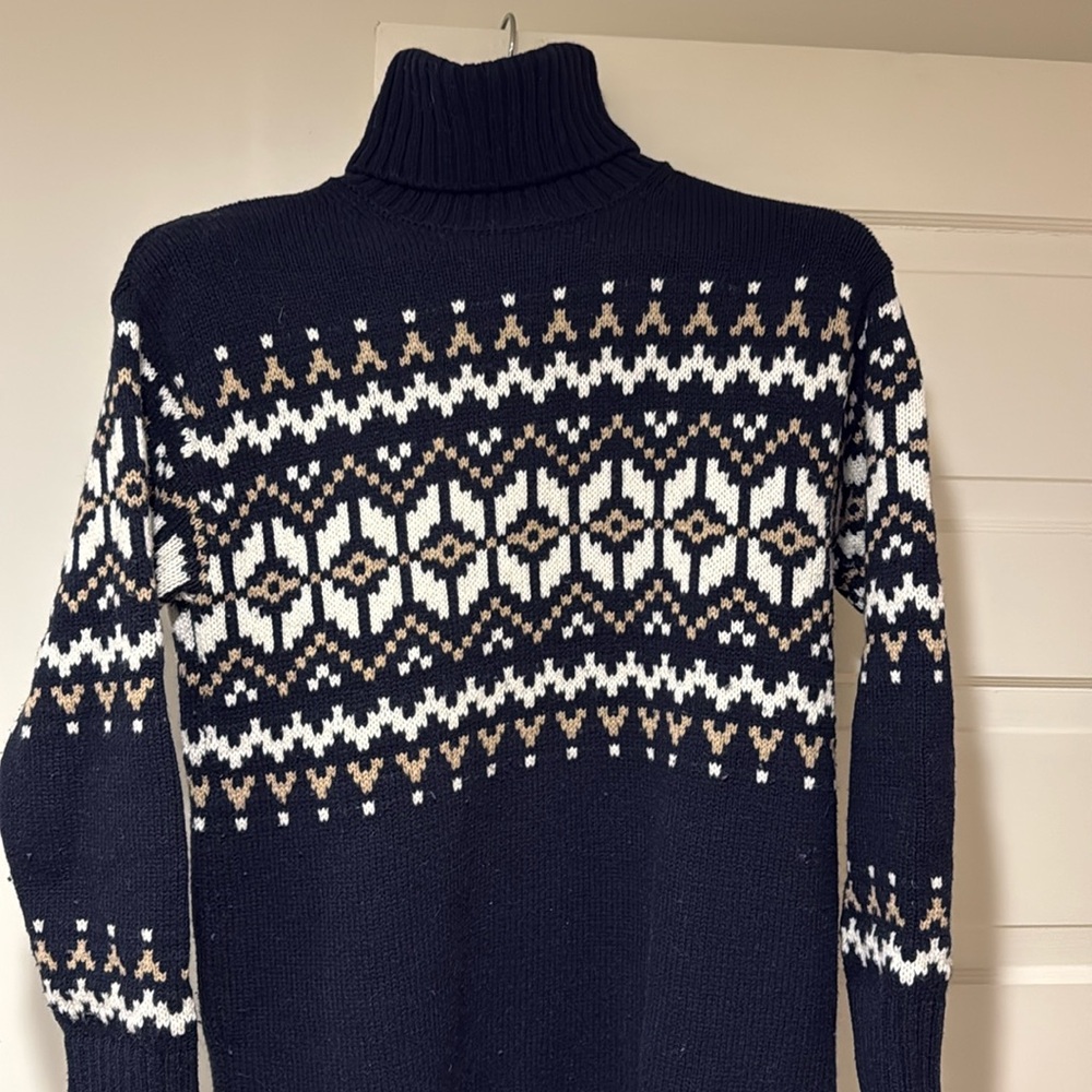Barbour Sweater Dress made in Turkey size 4